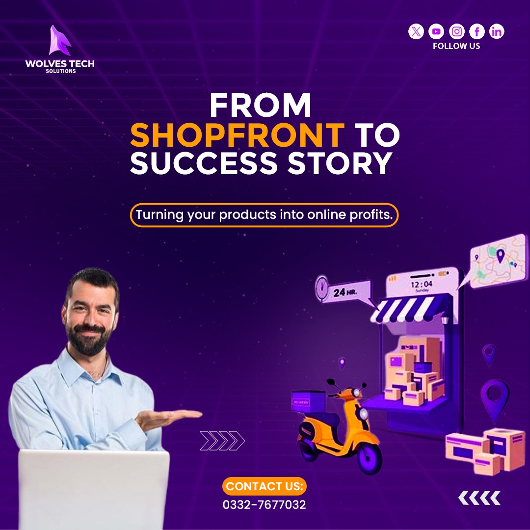 WolvesSolution's tweet photo. From Shopfront to Success Story
Turning Your Products into Online Profits

#WolvesTechSolutions #ShopfrontToSuccess #OnlineProfits #EcommerceGrowth #DigitalTransformation #ScaleWithConfidence #TechInnovation #BusinessGrowth #TurningBrowsersIntoBuyers https://t.co/wzfmiwyVA4