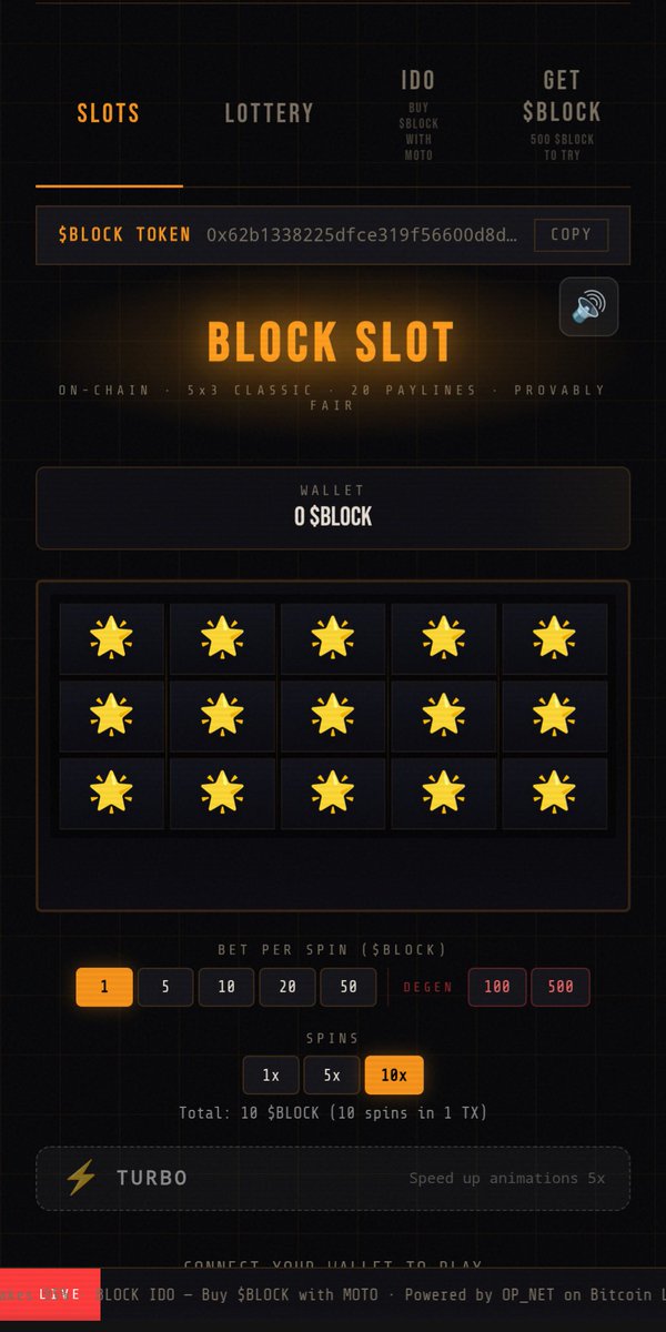 Block lottery tweet media