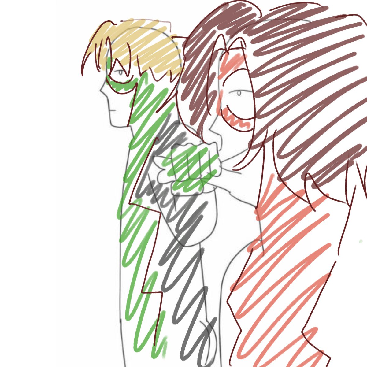 sllrpyhz's tweet image. #BartAllen and #ThaddeusThawne doodles because exams are stressing me out I need to draw them and be happy