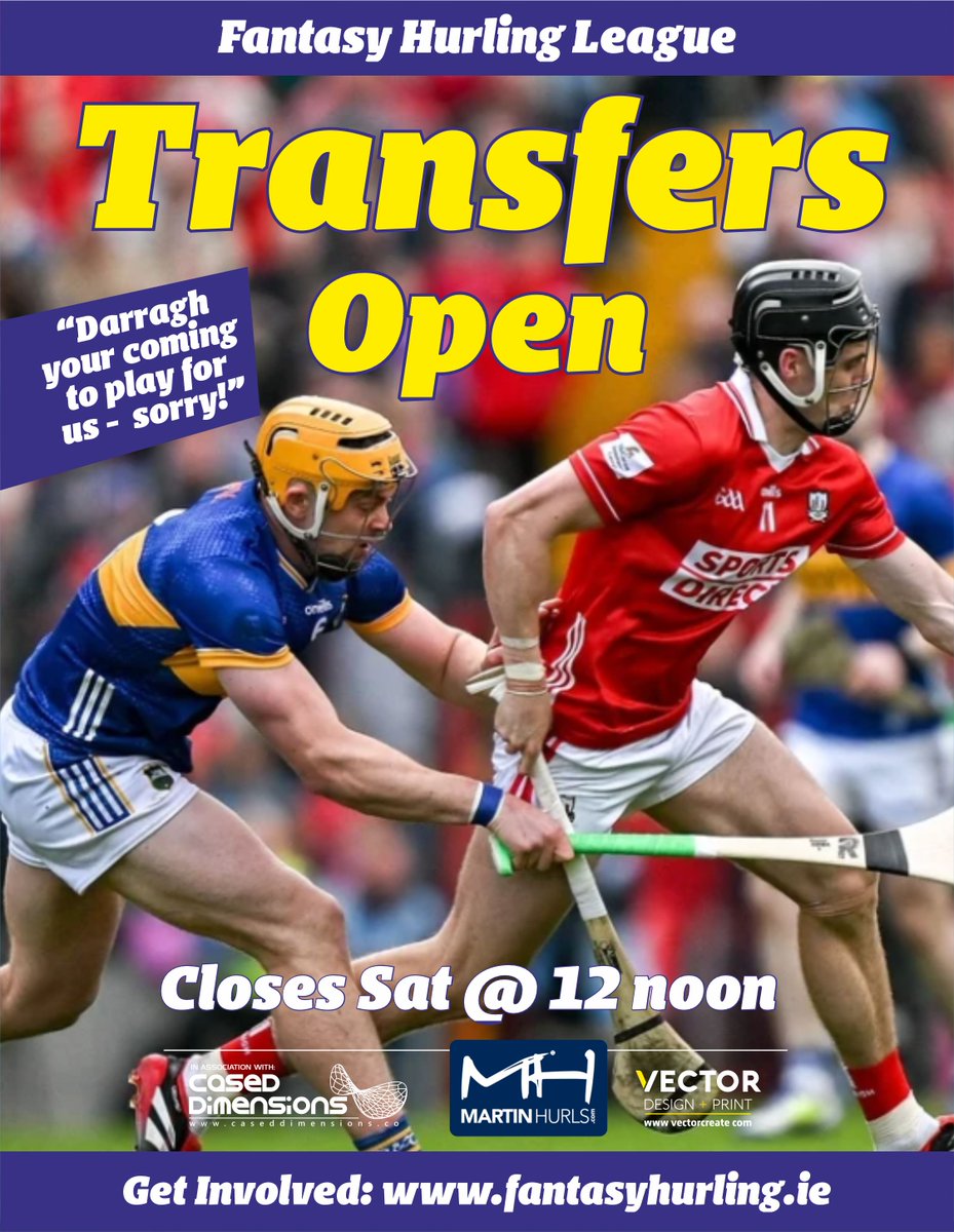 Fantasy Hurling 2026 tweet media
