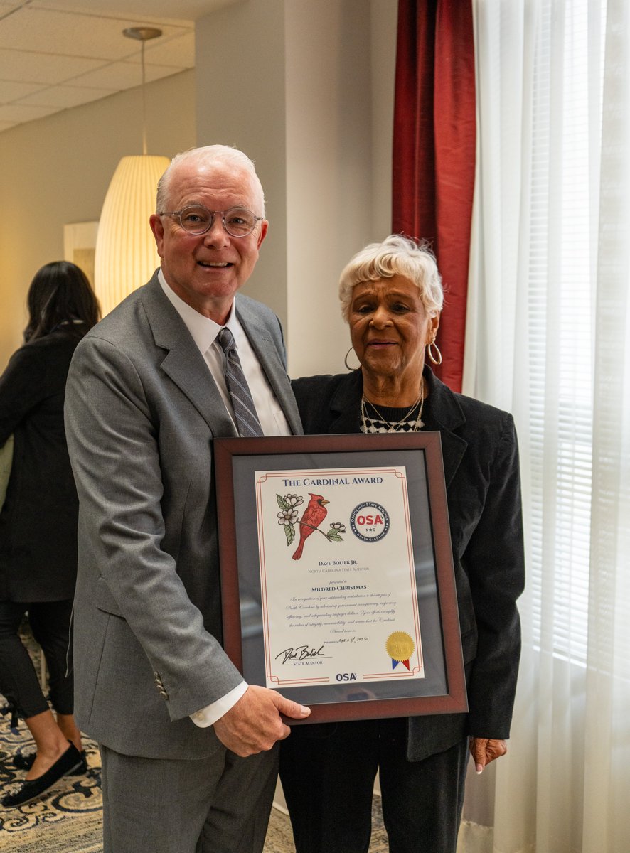 North Carolina Office of the State Auditor tweet media