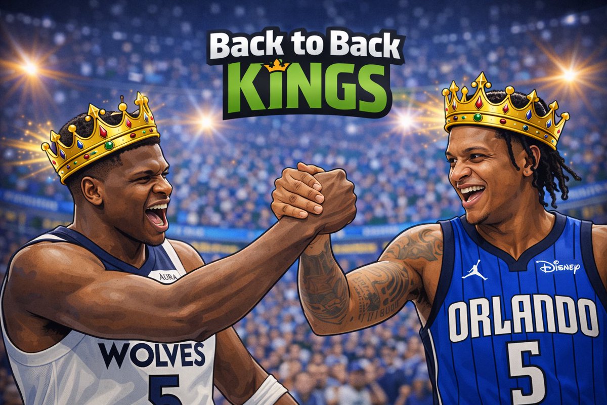 RevolutionOdds's tweet photo. BACK TO BACK KINGS 👑👑

@StevePBets does it AGAIN with Anthony Edwards as the OVERALL King of the Court winner!

That's 7 winners over the last 10 contests

This isn't just a hot streak anymore. This is a PROVEN WINNING SYSTEM

Elite Process = Elite Results 🔥 https://t.co/WAszTN5bTs