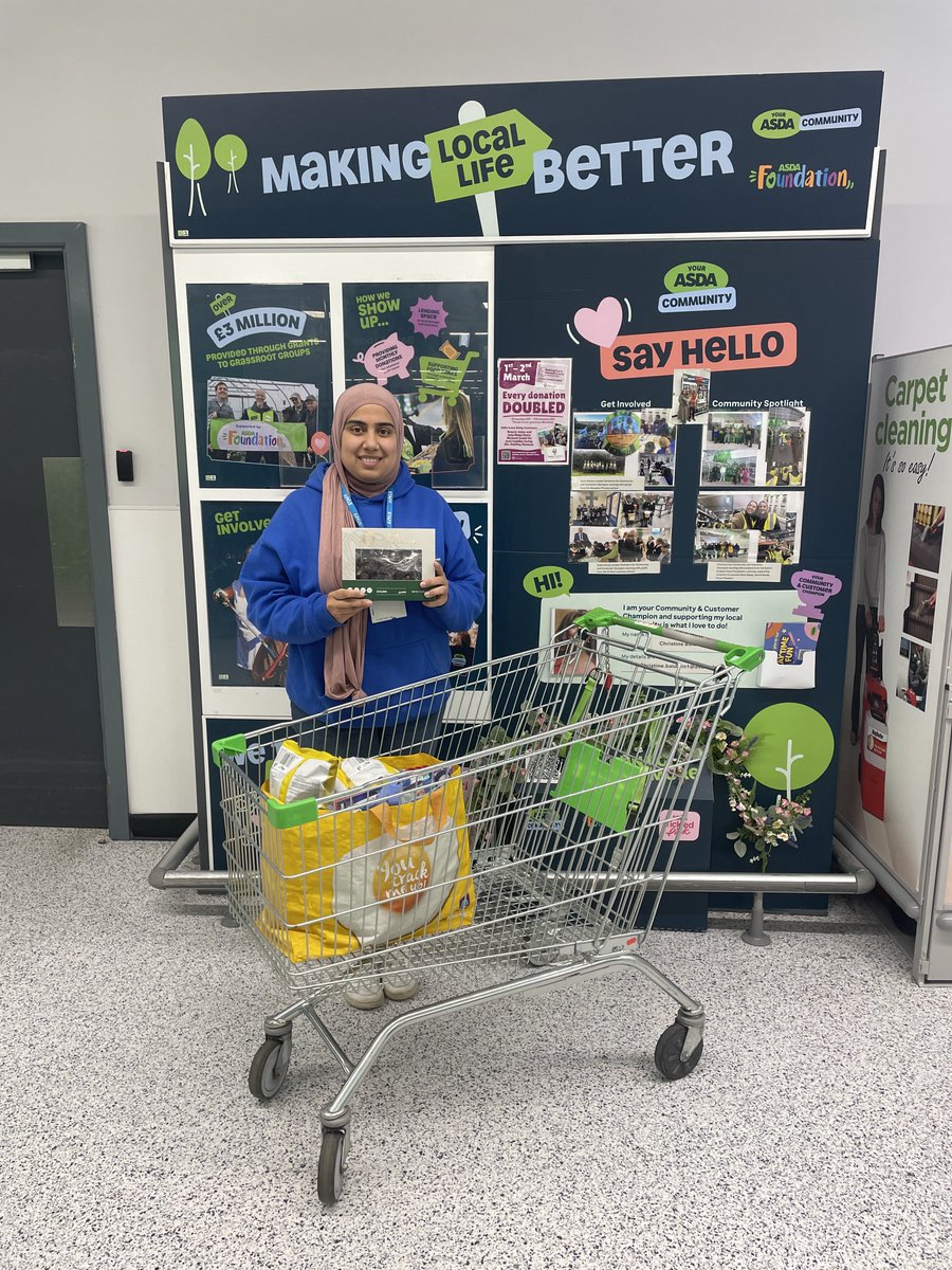 AsdaBolton's tweet image. ⁦@AsdaBolton⁩ ⁦@AsdaCommunity⁩ #donation #food #products to ⁦@BLGCofficial⁩ #community #Iftaar #Ramadan #young #people #families #celebrating #diversity #sharing #meal 7 th March !