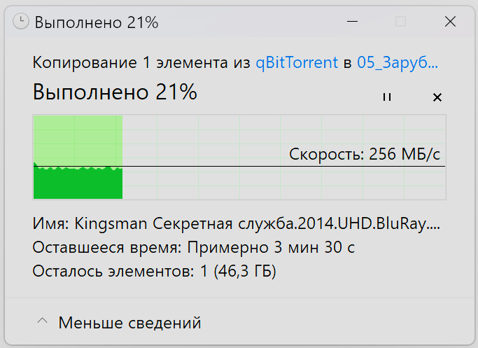 2,5-гигабитная сетка - это вещь.