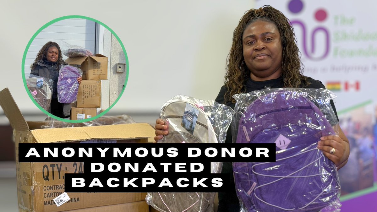 Shidaa_Fdn's tweet photo. 🎒 𝗔𝗡 𝗔𝗡𝗢𝗡𝗬𝗠𝗢𝗨𝗦 𝗗𝗢𝗡𝗢𝗥 𝗗𝗢𝗡𝗔𝗧𝗘𝗗 𝗕𝗔𝗖𝗞𝗣𝗔𝗖𝗞𝗦 𝗪𝗜𝗧𝗛 𝗦𝗨𝗣𝗣𝗟𝗜𝗘𝗦 𝗧𝗢 𝗧𝗛𝗘 𝗦𝗛𝗜𝗗𝗔𝗔 𝗙𝗢𝗨𝗡𝗗𝗔𝗧𝗜𝗢𝗡

We’re excited to share that Operation Backpack 2026 by the Shidaa Foundation has officially begun and donations are already rolling in.

A heartfelt thank you to one generous anonymous donor who contributed backpacks filled with essential school supplies. The donor kindly requested to remain unnamed, and we sincerely respect their wishes. Your generosity is truly appreciated.

These backpacks are more than just school supplies. They represent hope, confidence, and opportunity for children in need.

Our goal this year is to distribute 15,000 backpacks, and we still need more support to reach this milestone. Together, we can make a lasting impact through education.

👉 Watch the full video on YouTube

📌 https://t.co/2BVdyp5rPq

❤️ Support the mission. Donate here

🔗 https://t.co/uHQkfmTB16

#OperationBackpack2026 #ShidaaFoundation #EducationForAll #GiveBack #CommunityImpact #SupportEducation