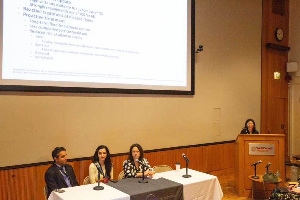 NIDIskin's tweet photo. A look back at last year’s NIDI Skin Symposium at Weill Cornell Medicine.

We’re excited to welcome everyone again this year for another two days of advanced dermatologic imaging, AI applications, and academic exchange. https://t.co/EkU6tNuZSQ