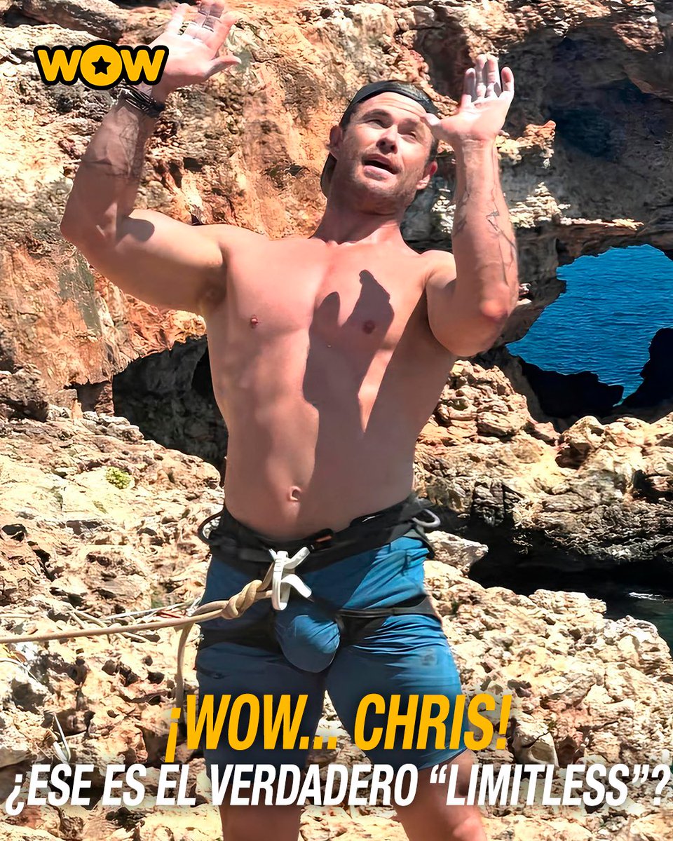 wowasinomas's tweet image. WOW. 🥵 Chris Hemsworth al límite… y nosotros también

Hay límites… y luego está Chris Hemsworth superándolos.

La nota: instagram.com/p/DVd2eIEjc8K/ 

#WOW #ChrisHemsworth #Limitless #DisneyPlus #NationalGeographic