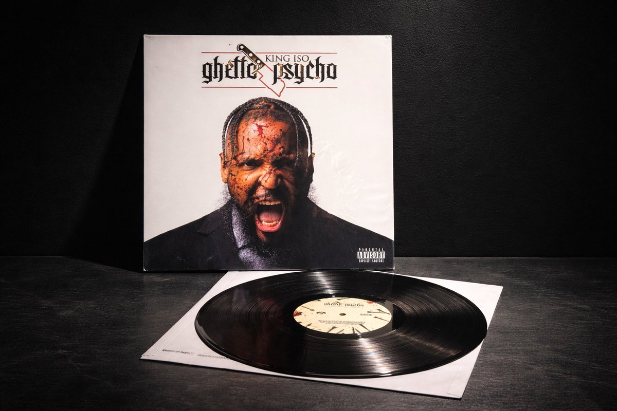 realSamGoodie's tweet photo. 🎶 #NowPlaying
🎧 King Iso – Ghetto Psycho 🎤
😎 Today’s vibe
Recorded in Kansas City, the vinyl pressing captures the gritty production and street-rooted sonic palette.
#KingIso #GhettoPsycho #Vinyl #VinylCollection #Music #MusicCollection https://t.co/v6m1qzacDi