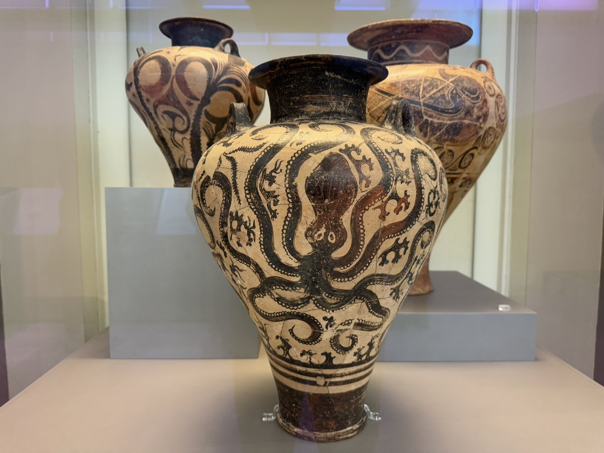 古代ギリシャ ミノア文明 土器 タコ 紀元前 ギリシャ ローマ 彩文土器
