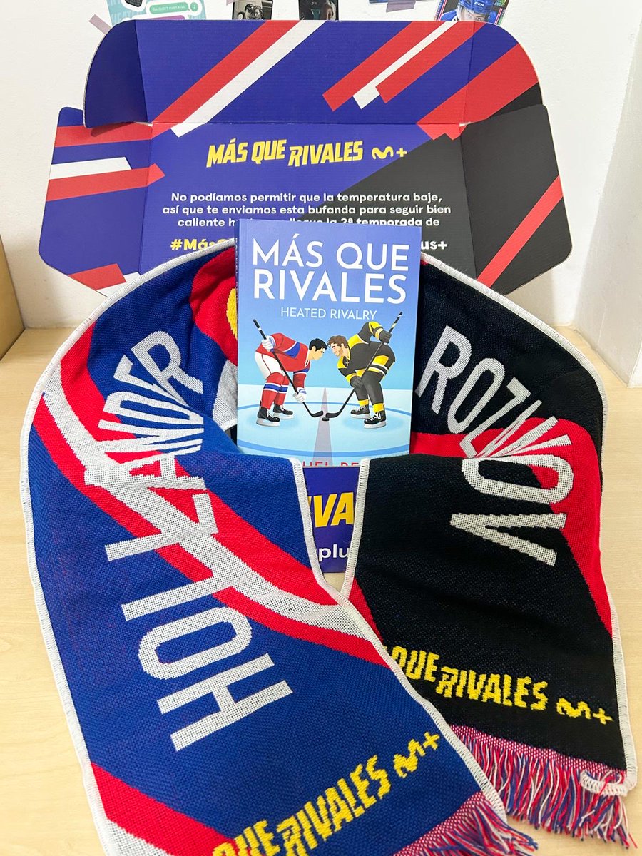 Ahora ya sabemos cómo se sintió Scott cuando Kip le regaló los calcetines!

Mil gracias <a href="/MovistarPlus/">Movistar Plus+</a> y <a href="/somosinfinitos/">Somos Infinitos</a> por hacernos la espera hasta la próxima temporada más llevadera ❤️

#MasQueRivales #HeatedRivalry