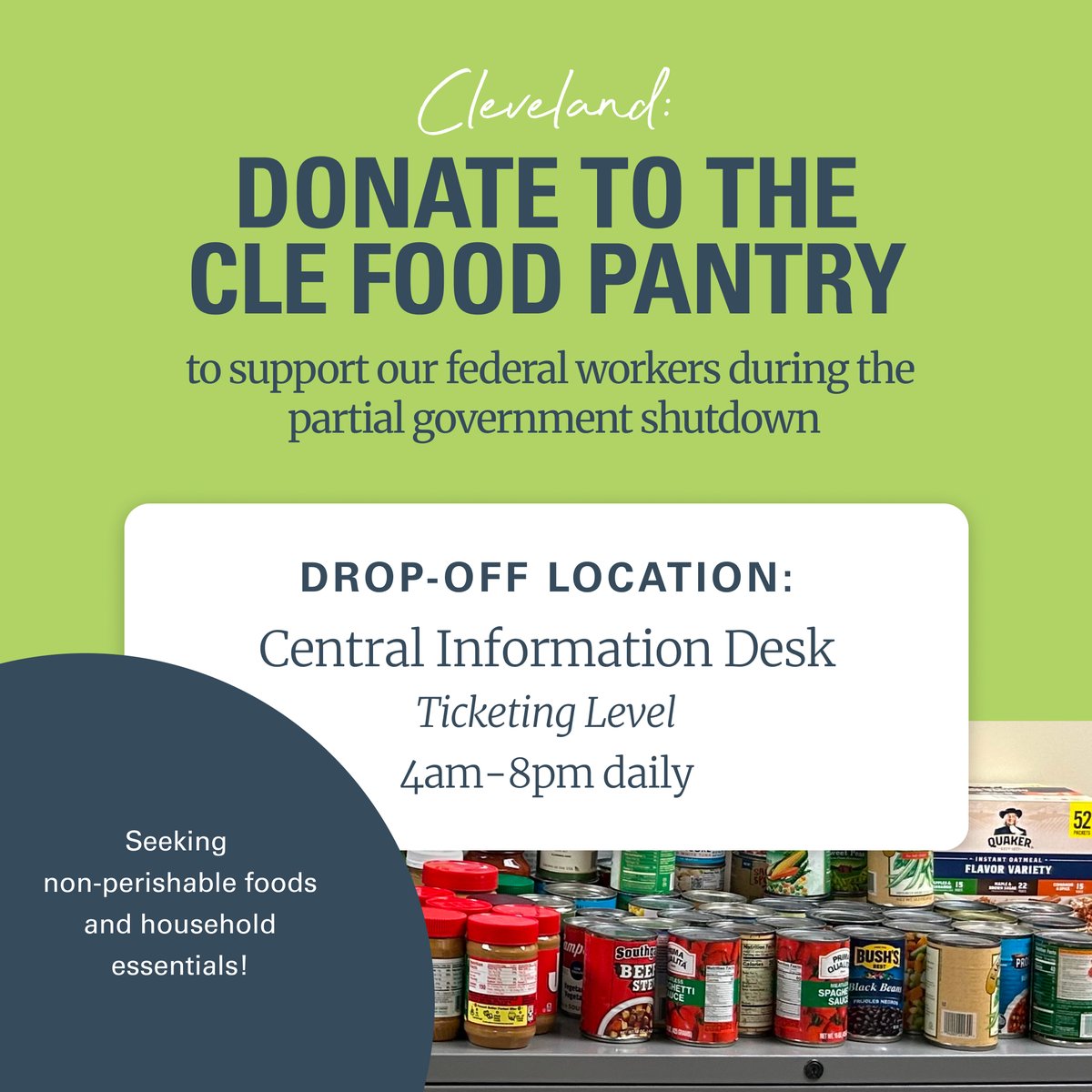 Cleveland Hopkins International Airport (CLE) tweet media