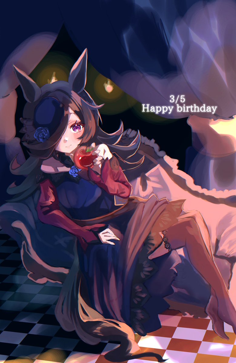 幸せの青い薔薇 #ライスシャワー誕生祭2026 #ライスシャワー生誕祭2026