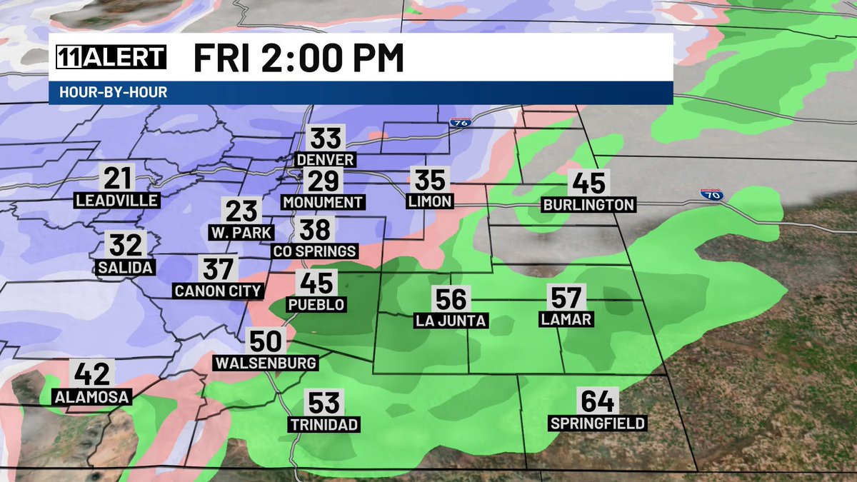 Another storm system on the way for Friday! Uncertainties remain, but some models are starting to suggest it may be a bit stronger. In that case, more widespread snow and multiple inches of accumulation can be expected. Stay tuned!

kktv.com/weather
