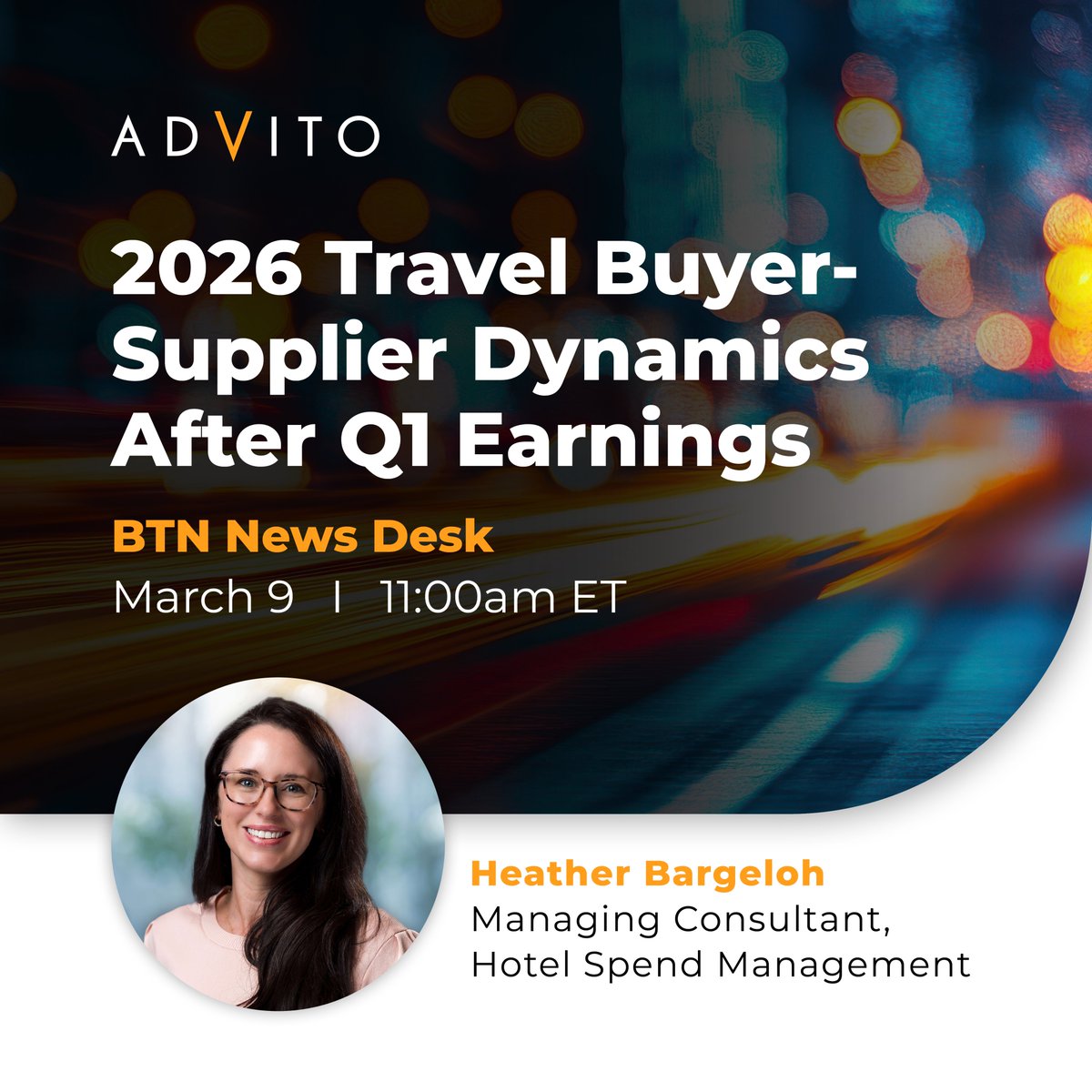 Q1 earnings are in. Now the real question is: how did buyers actually fare at the negotiating table?

Join Heather Bargeloh on March 9 to unpack whether buyer optimism will hold steady and how suppliers are viewing demand and pricing power.

Register here: event.webcasts.com/starthere.jsp?…