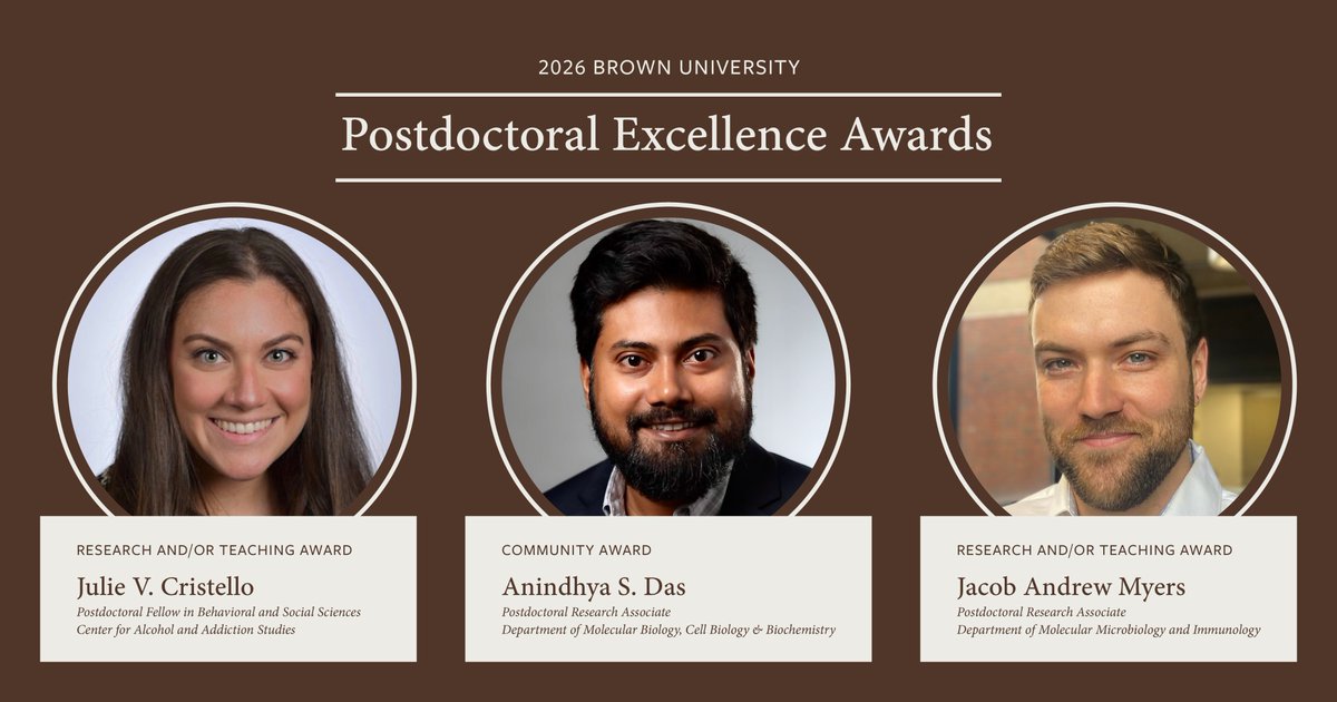 Brown University Postdoc Affairs tweet media