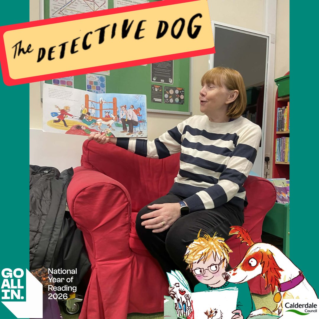 Calderdale Libraries tweet media