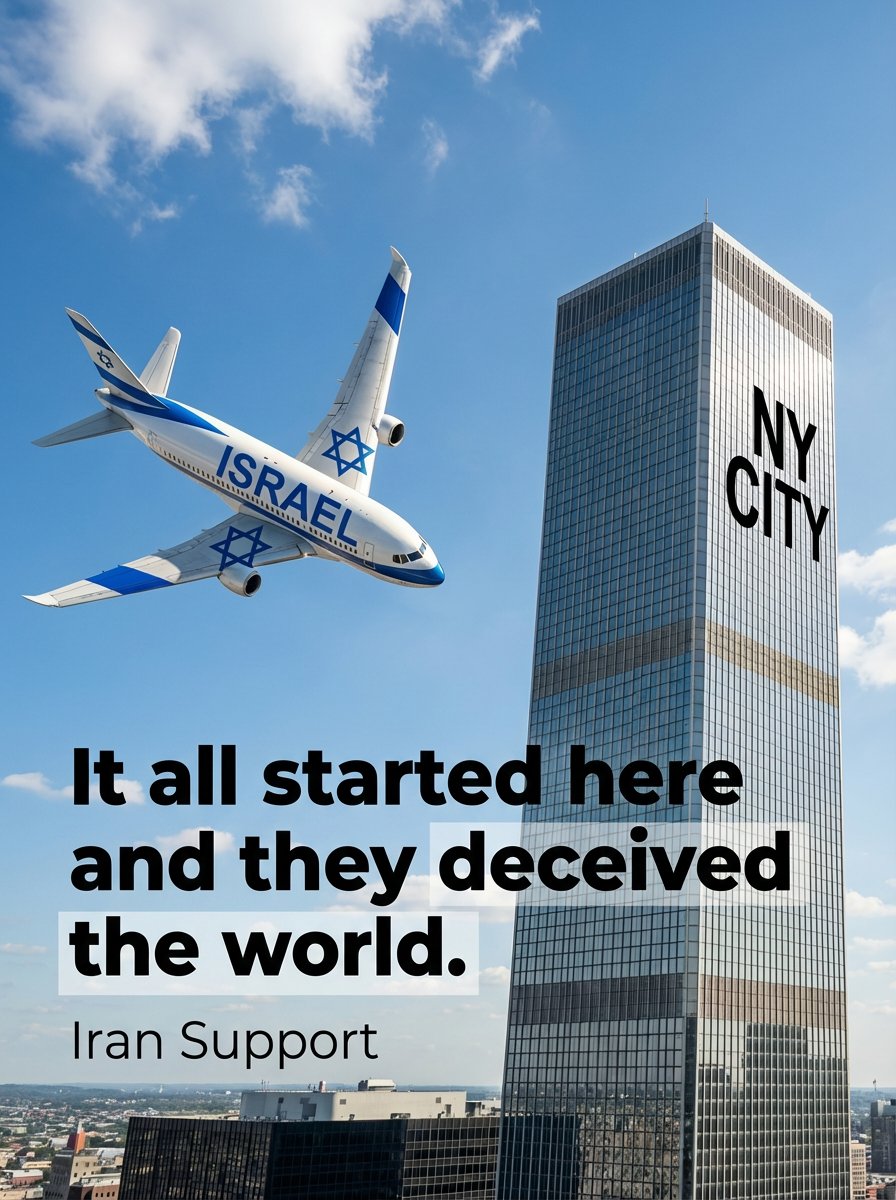 Israel bombed Saudi oil refineries and blamed Iran... The same tactic they used on 9/11.