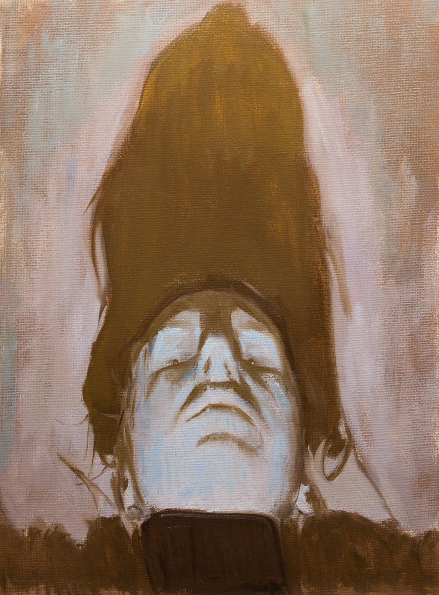 sergiart5_'s tweet image. been going through a bit of an existential crisis lately and this painting I did a while ago perfectly represents how I feel