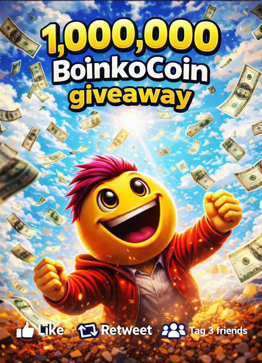TIPTOP_coin's tweet photo. ✨️      🌟      ✨️       🌟      ✨️     🌟 
  
It's time for another
$Boinko Giveaway !

All you have to do is Like, Retweet and Tag 3 friends to enter 

Competition runs just 48 hrs 

Winner will be announced here and I will DM that lucky person https://t.co/wGXRICjovR