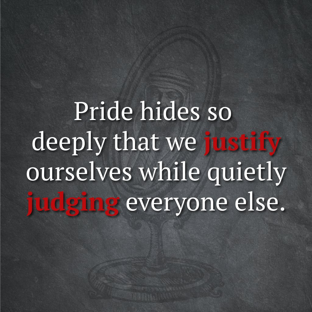 GDLC_Church's tweet photo. Self-righteousness doesn’t shout — it hides. It excuses our failures and magnifies everyone else’s. The good news? God already knows. And instead of exposing us in shame, He invites us into freedom.

Stop performing.
Stop comparing.
Come honestly before Him. https://t.co/kIFnnD8wMo