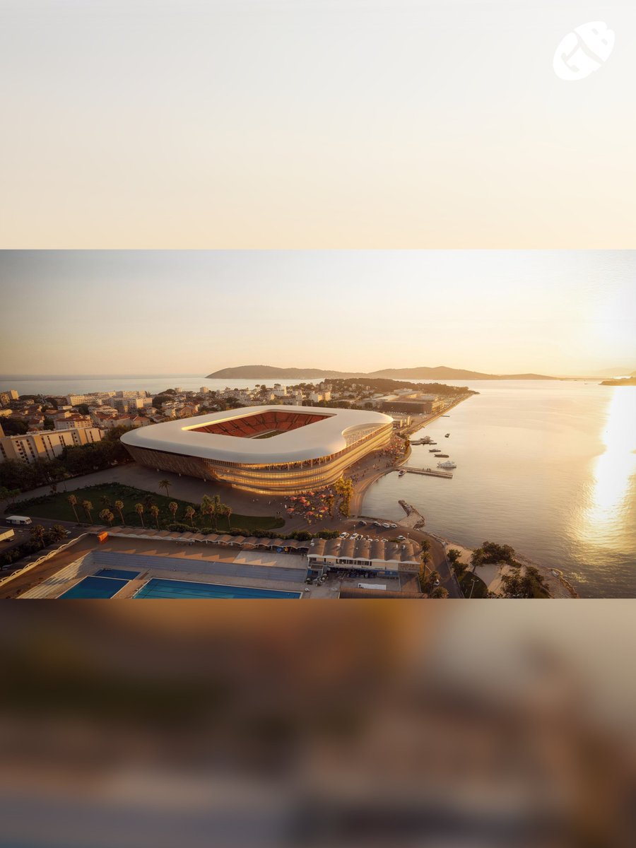 GauthierBaudin's tweet photo. Le président du RCT, Bernard Lemaître, a présenté son projet de construction d'un nouveau stade, menée par le cabinet d'architectes "Populous". Selon la présentation, deux sites seraient à l'étude pour installer ce stade : l'espace Pipady ou l'espace de la Tour Royale, qui sont des anciens terrains militaires. Les deux étant situés à moins d'un kilomètre de Mayol en bord de mer. 

Ce nouveau stade aurait les caractéristiques suivantes, présentées comme "ce que Toulon mérite":
- 18 000 à 20 000 places
- pelouse hybride
- 14 000 à 15 000 places grand public
- 3 000 à 4 000 places réparties en loges privatives, salons clubs, espaces VIP et sièges premiums avec services dédiés
- Des espaces permanents avec une boutique, un restaurant et un musée RCT
- 200 à 300 places PMR
- la possibilité d'utiliser le stade pour d'autres événements (concerts, spectacles, séminaires, conventions, expositions...)

Mais le projet n'est pas encore certain de voir le jour. Le projet coûterait environ 200 millions d'euros, mais les dirigeants toulonnais n'ont pas évoqué la question du financement, plaçant le futur de ce projet entre les mains des élus, comme l'évoque Rugbyrama.

Les deux terrains militaires sont toujours sujets à des activités de la Marine Nationale, et aucune étude de sol ou de l'environnement n'a été effectués pour vérifier la faisabilité du projet. Le tout avec une partie des supporters toulonnais qui ne veulent pas partir de l'emblématique stade Mayol, malgré les contraintes financières et logistiques de l'enceinte auxquelles fait face le RC Toulon.

(📸 RC Toulon)
