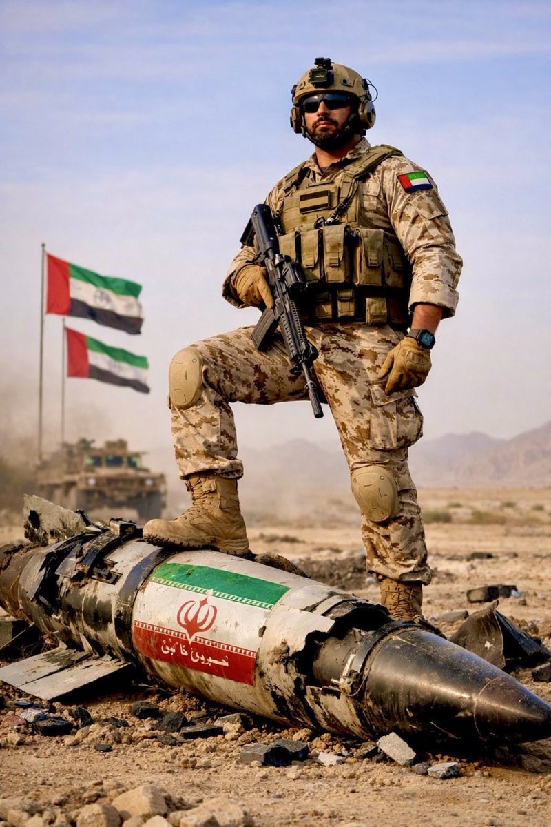 تحت اقدامنا ... 
حفظ الله الإمارات ارضاَ وشعباً وقيادة 

#الاخوان_عملاء_ايران