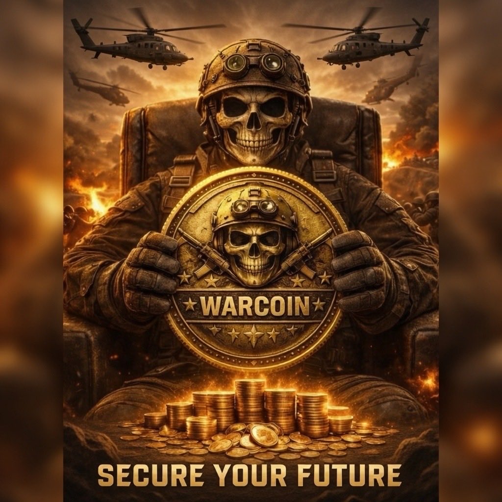 Momentum is building.

$WARCOIN just pushed +50K MC in the last hour and the energy is shifting fast.

The ones paying attention know what happens next.

Early positions matter.

CA: C4Ezz5XcgybvzRUN3Cj55YzTvazC4P76e2ZWKFRMpump
#Solana #Crypto