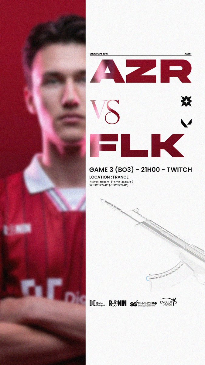 Dernière épreuve de la journée !

On va chercher le 2-0 pour montrer qui on est 🔥

🆚 <a href="/FALKE_EC/">Falke Esports</a> 
🏆 BO3