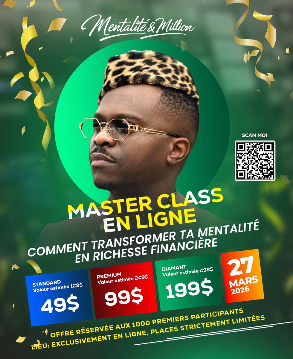 Hugues Boole Ndombo tweet media