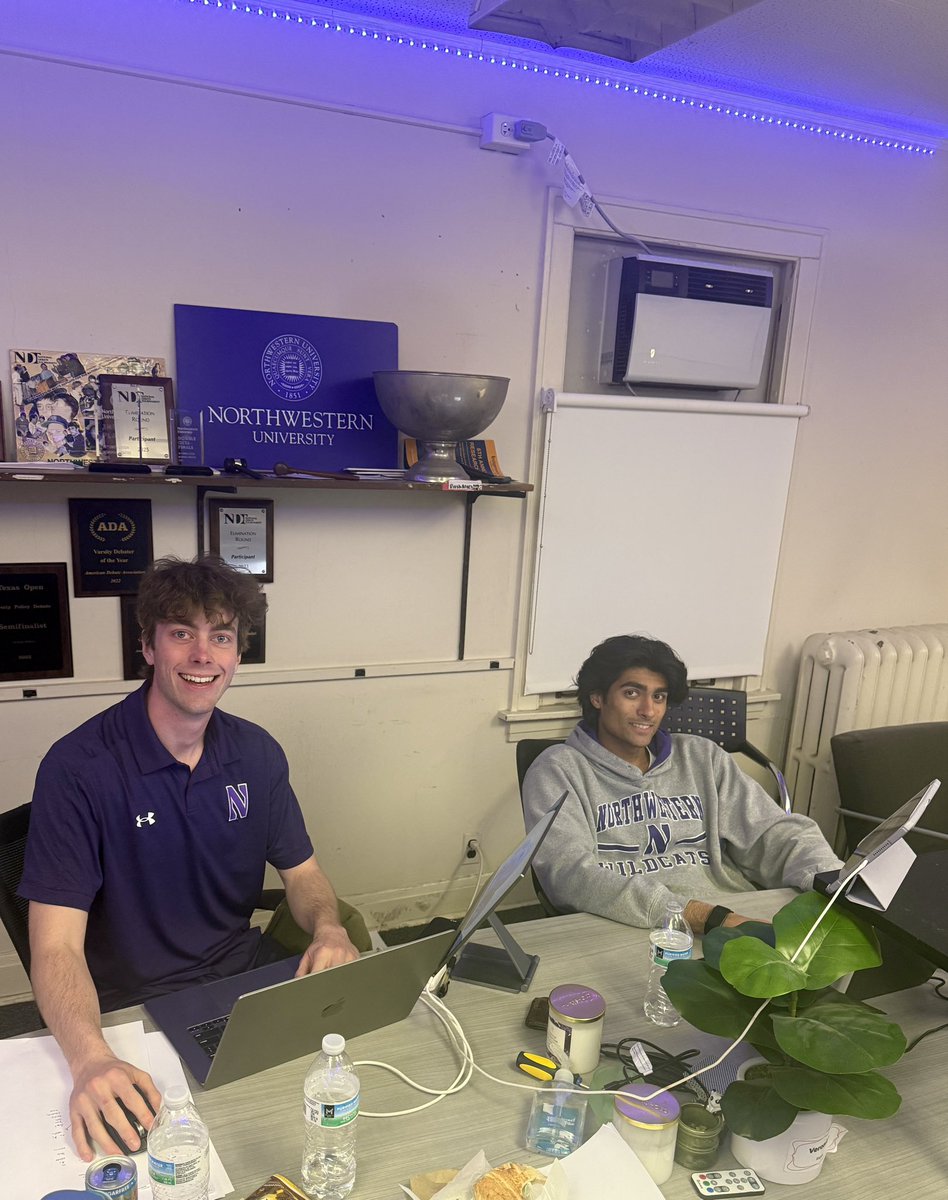Northwestern Debate tweet media