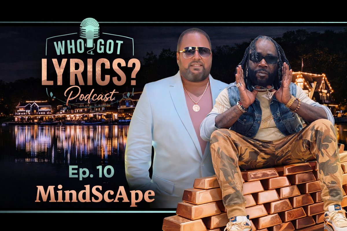 jragmusic's tweet image. "MindScApe" ❌ Episode 10 
Who Got Lyrics? (Podcast) 🎙️
With J Rag &amp;amp; Montana Blak 

Watch the New Episode Tonight 6pm
youtube.com/JRagMusic 

#MindScApe #WhoGotLyrics #Podcast #News #Music #NewMusic #Funny #Comedy #jRag #Dior #LingOrm #IranWar #Beckysangels #BTSLiveonNetflix