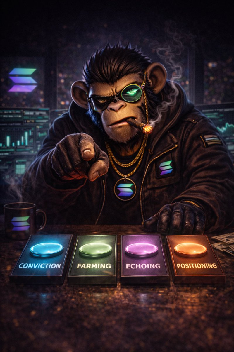 Is your timeline: 

Conviction 
 Farming
  Echoing 
Positioning

Choose one.