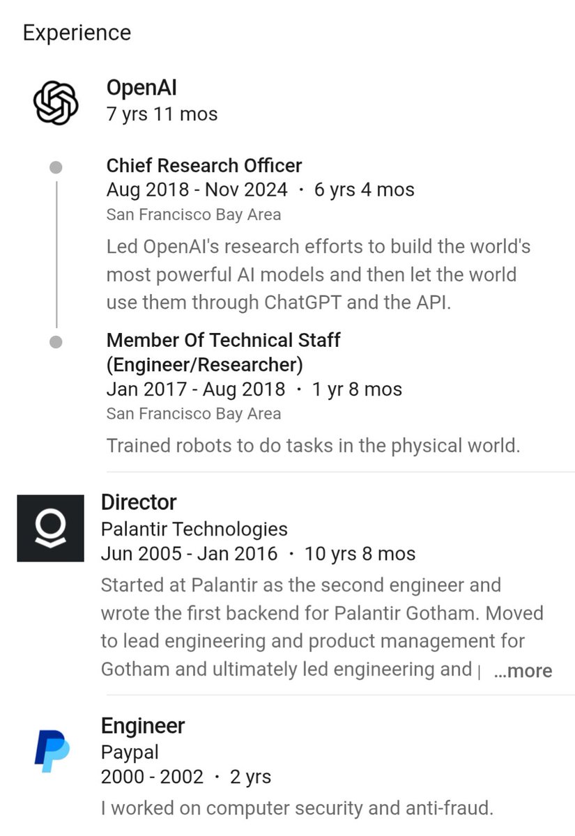 This guy starts a company to bring AI to manufacturing.

Names it Arda from the Lord of the Rings, which means, The World. 

Building manufacturing for the world. 

OpenAI, Palantir, PayPal mafia background. 

Generational company in the making.