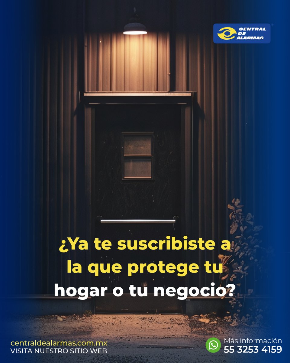 newcamsa's tweet photo. Si algo sucede, actuamos. Si todo está en calma, seguimos vigilando.
Cotiza tu monitoreo 24/7 y ten a la mano un asistente en seguridad.
#CentraldeAlarmas #Monitoreo247 #TranquilidadTotal https://t.co/oX2YLL521f