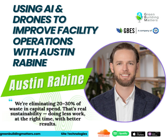 CharlieCichetti's tweet photo. What if you could eliminate 30% of #wastedfacility capital spend without sending a single person on-site?

#AustinRabine, CEO of #SITETechnologies, breaks down how #AI-powered drone data is transforming exterior inspections, cutting costs, and driving #sustainability at scale. https://t.co/HeDS0quuLn