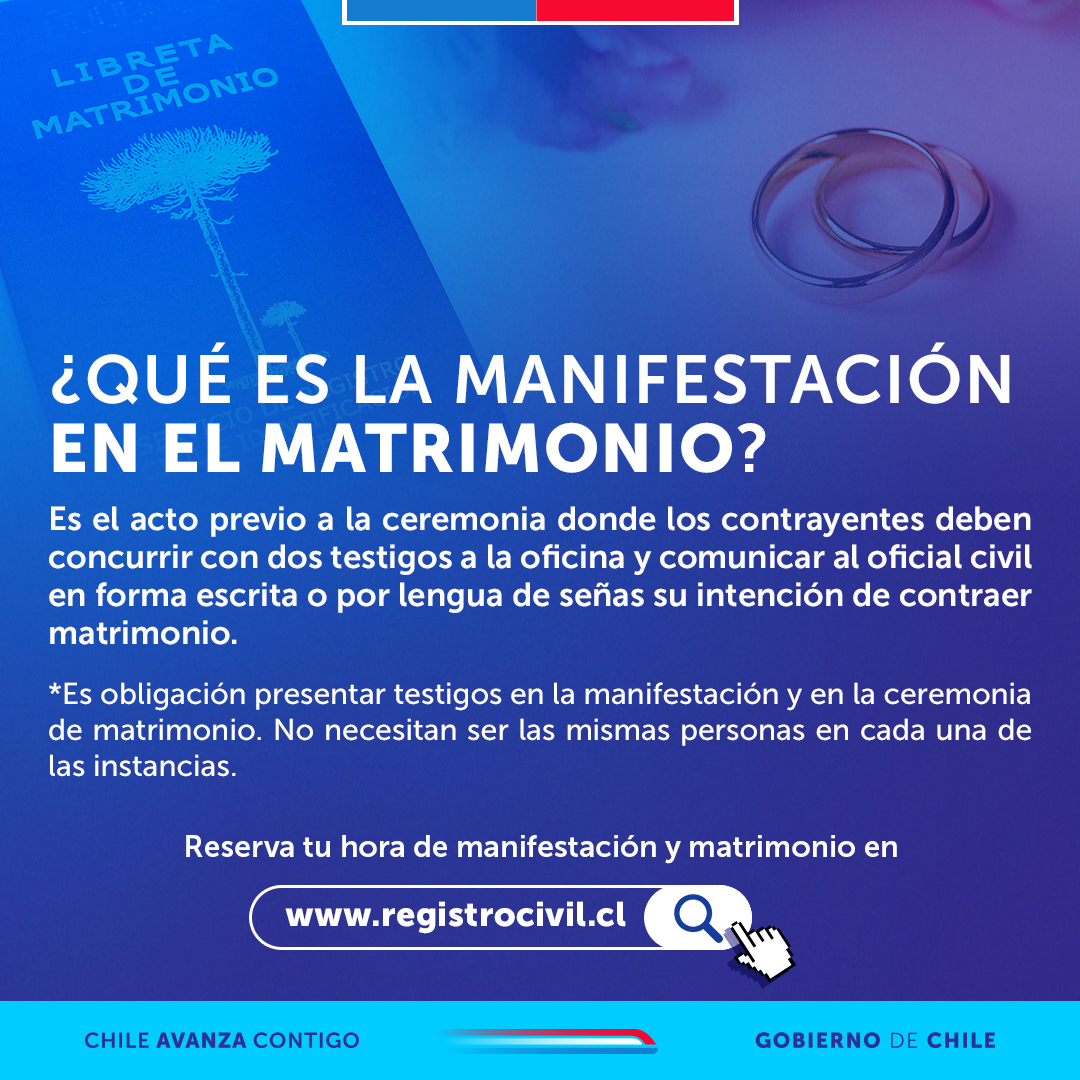 ¿Te vas a casar? Revisa esta importante información sobre la manifestación.

#Iquique #AltoHospicio #PozoAlmonte #Pica #Huara #Colchane #Camiña