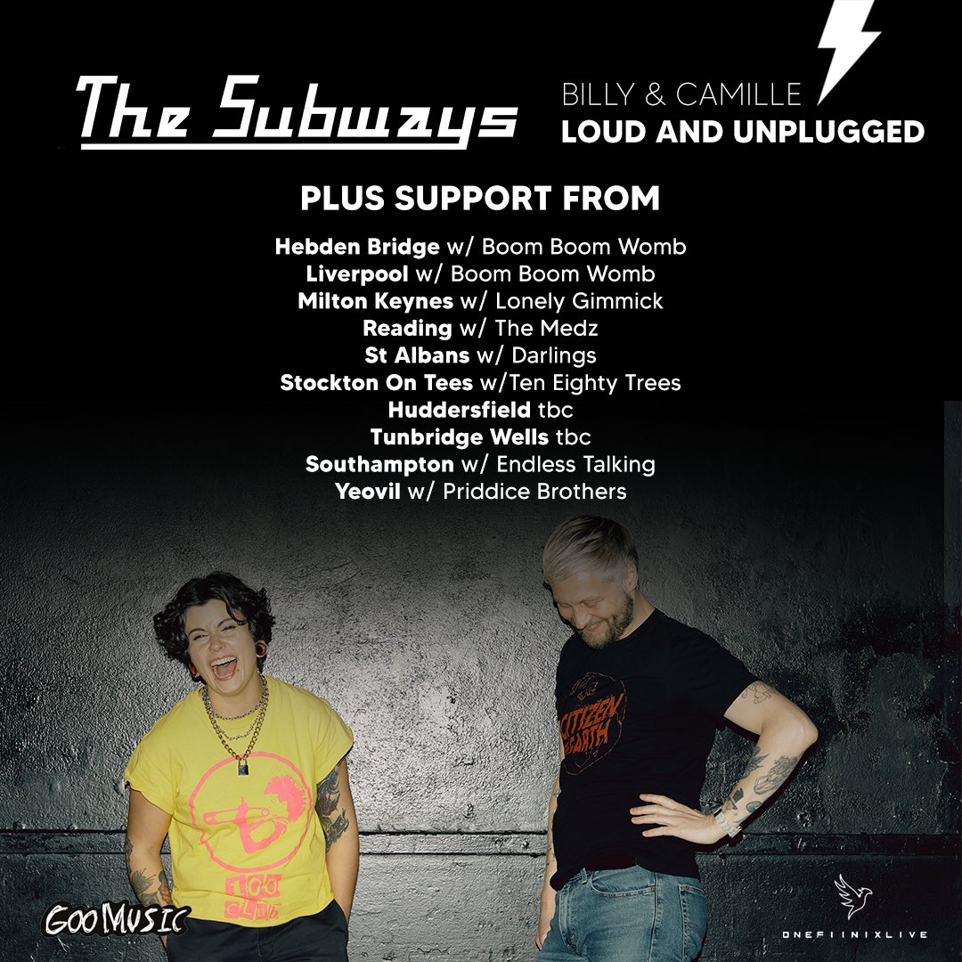 The Subways tweet media