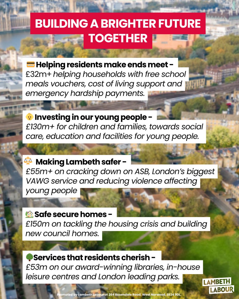 Lambeth Labour tweet media