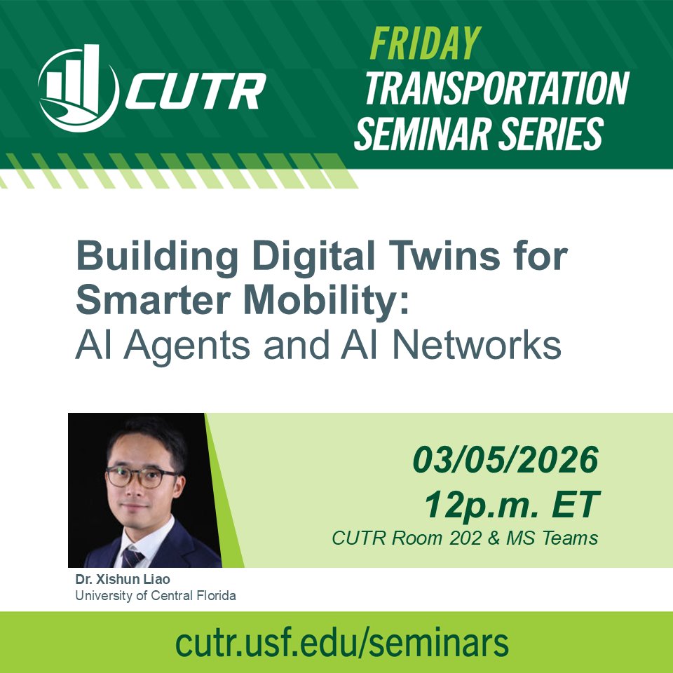 CUTR at USF tweet media