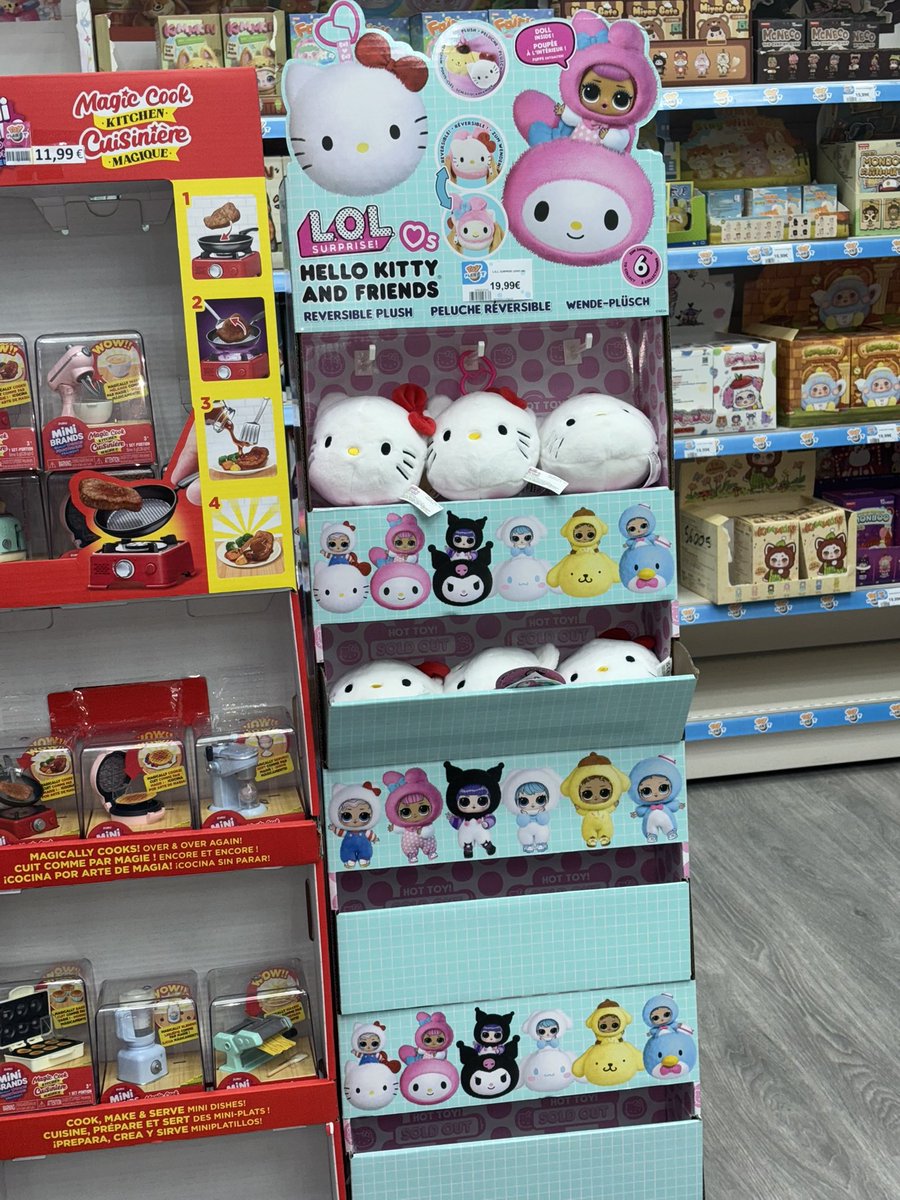 winxclubpretty's tweet image. L.O.L. Surprise! Loves Hello Kitty and Friends Reversible Plush Surprise
#LOLSurprise #LovesHelloKittyAndFriends #LOLSurpriseLovesHelloKittyAndFriends #HelloKittyAndFriends #ToyPlanet