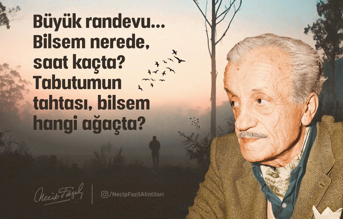 Necip Fazıl tweet media