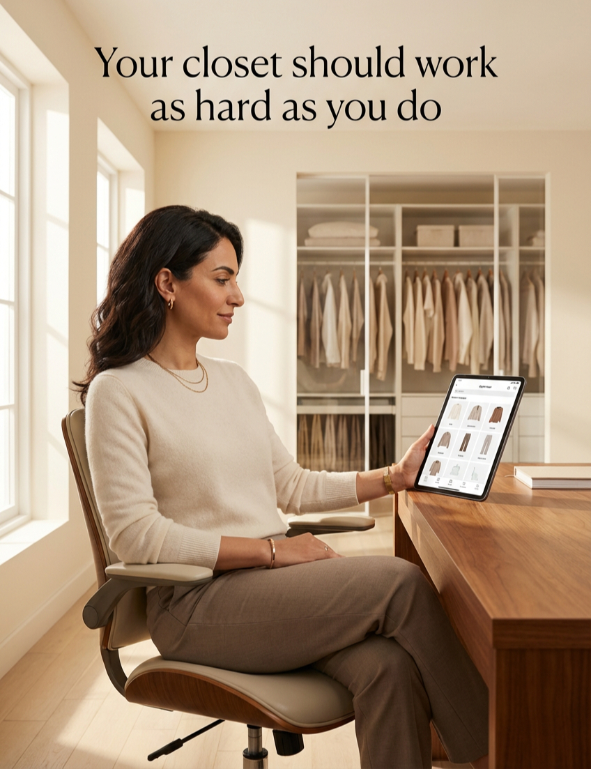 StylexRight's tweet photo. Your closet should work as hard as you do. Digitize. Organize. Optimize. Wardrobe intelligence is the new luxury.
#fashion #stylexright#tjdivineimage #style #ootd https://t.co/mj39qNOk6v