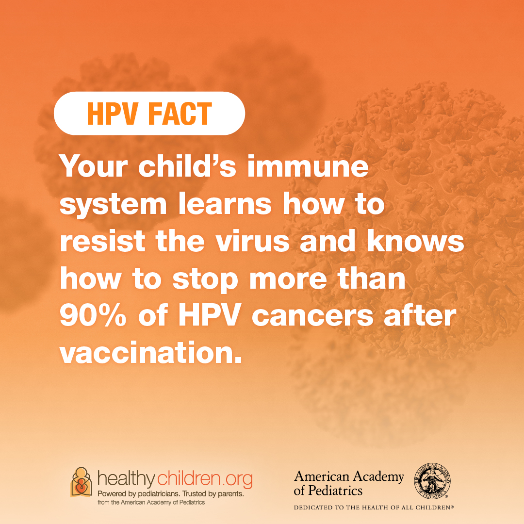The HPV vaccine is one of the best cancer prevention tools we have.  

Vaccines work best when given well before exposure to the virus. 

The HPV vaccine is available for FREE through the VVFC program for eligible children ages 9-18. vdh.virginia.gov/immunization/v…