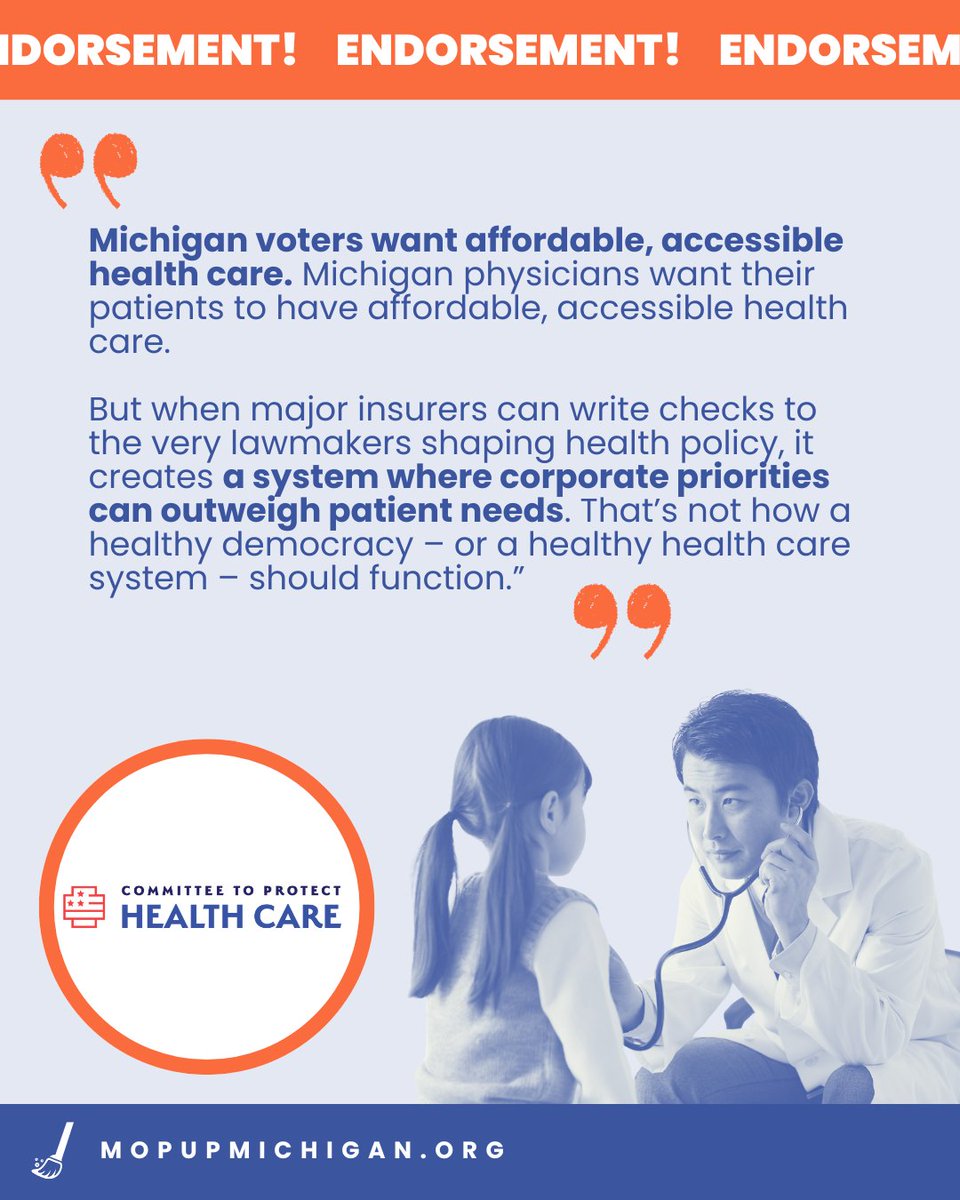 Michiganders for Money out of Politics (MMOP) tweet media