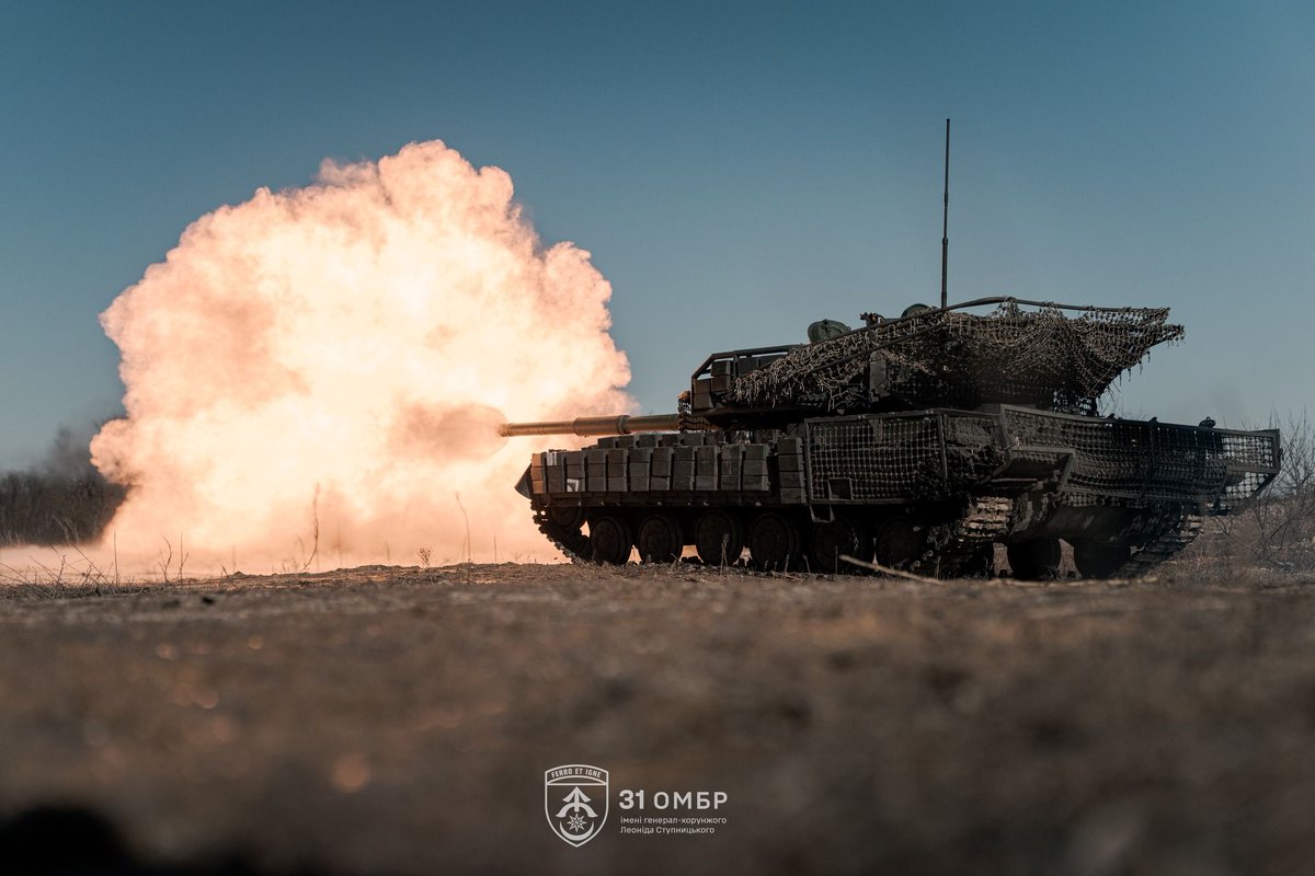 📸  T-64BV mod.2022 tank of the Ukraine's 31st Mechanized Brigade.