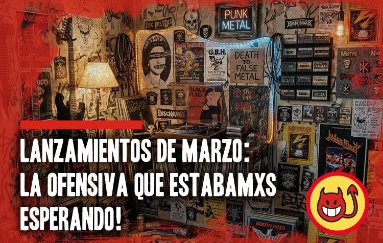 devillaugh's tweet photo. Lanzamientos de Marzo: La ofensiva sonora que estábamxs esperando! 💣
https://t.co/vtYNodJTiU

#punk #metal #hardcore #metalcore #devillaugh https://t.co/nQJwCHhOx4