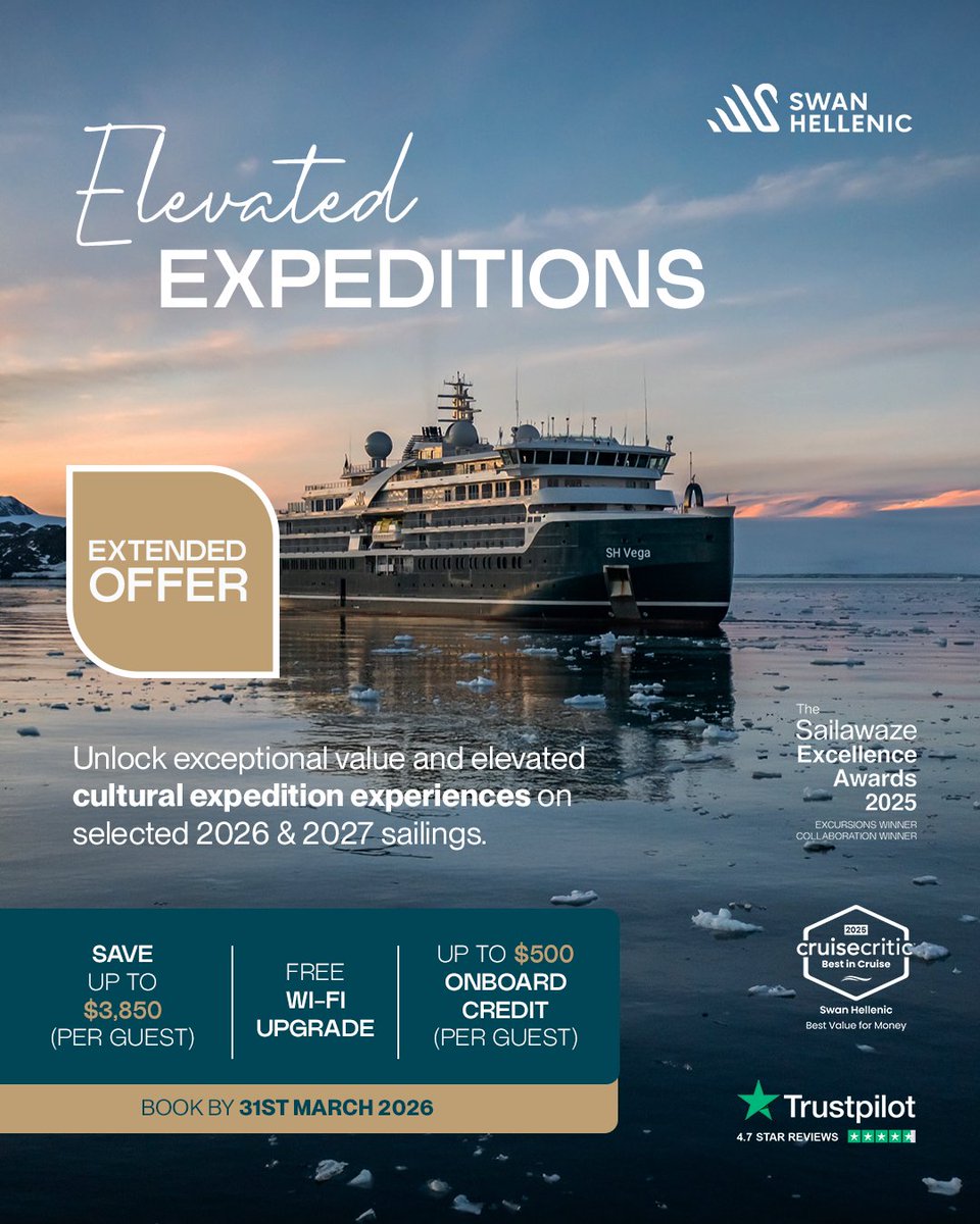 Swan Hellenic tweet media