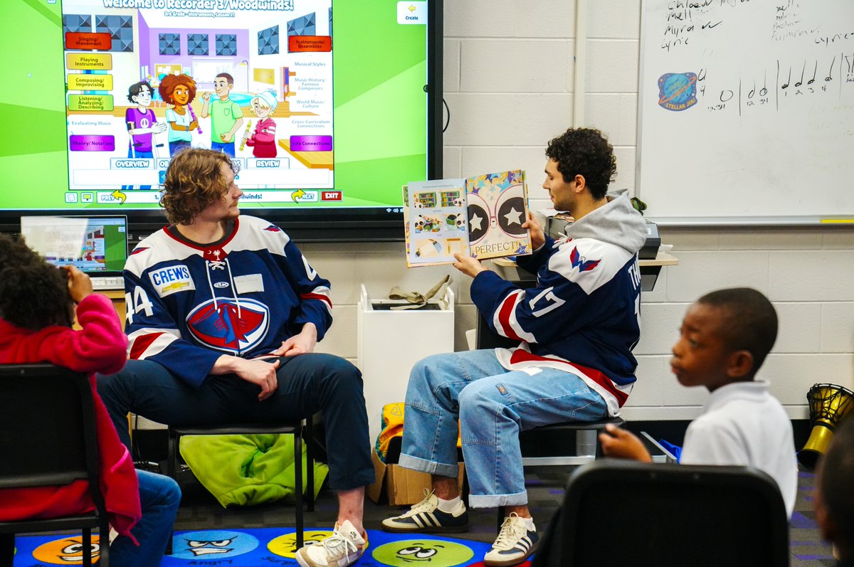 SCStingrays's tweet image. This week, the Stingrays are proud to celebrate #ReadAcrossAmericaWeek by bringing the joy of reading to classrooms across the Lowcountry through our Reading Buddies program presented by Neal Brothers.

Throughout the season, Stingrays players visit local schools to read with