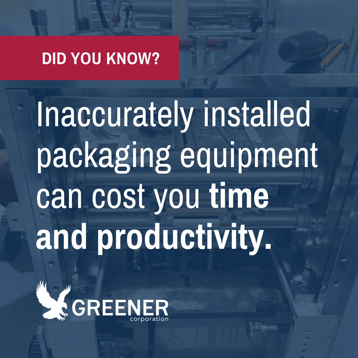 GreenerCorp's tweet photo. Incorrect installation of knives, sealing jaws, and formers can cause downtime and poor performance. Our technicians install your machine properly and train your team from day one.

#PackagingEfficiency #ProductionTips https://t.co/vST8IpRtU2
