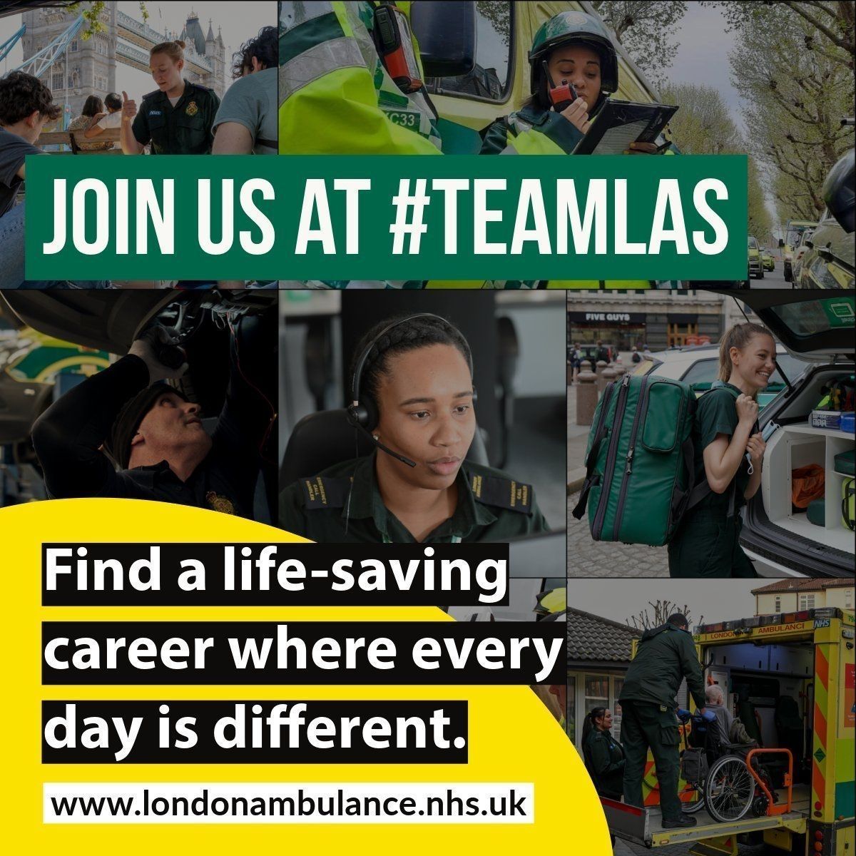 London Ambulance Service tweet media